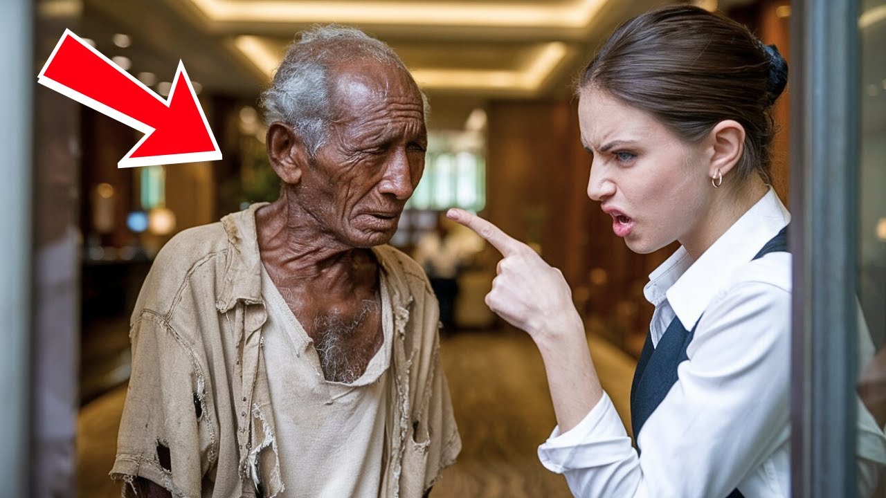 ELDERLY MAN IS EXPELLED FROM HOTEL BECAUSE OF HIS COLOR, WHEN THEY DISCOVER WHO HE IS