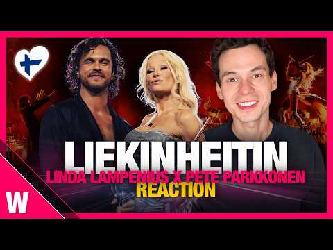 🇫🇮 Linda Lampenius x Pete Parkkonen - "Liekinheitin" REACTION | Finland Eurovision 2026