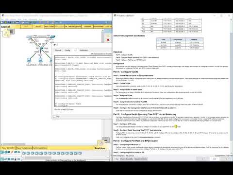 PKT 3.3.2.2 - Configuring Rapid PVST+