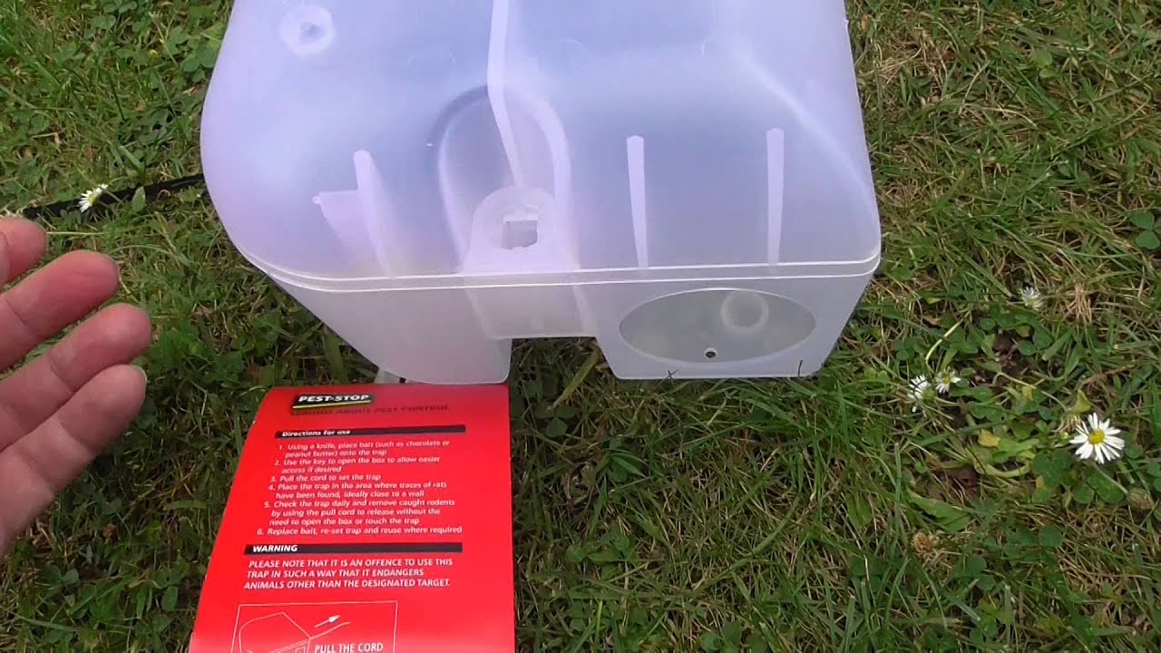 Unboxing  Proctor pest stop Rat Trap pt1 2jul15 Cams UK 303p
