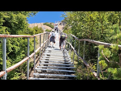 Cel mai scurt traseu catre vârful Toaca| Scara din Ceahlău