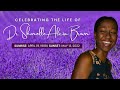Dr Shonelle Alicia Brown Service Of Thanksgiving