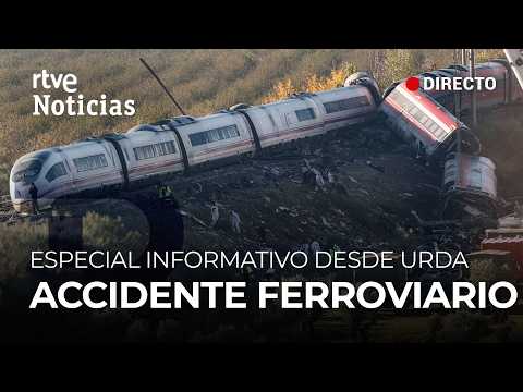 🔴 DIRECTO | Accidente ferroviario | Especial informativo | Telediario 1 desde Urda | RTVE Noticias