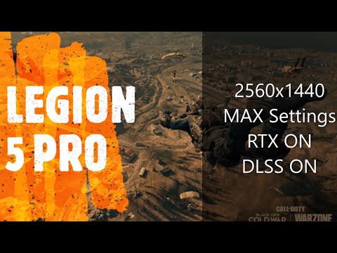 Lenovo Legion 5 Pro | COD WARZONE Benchmark | RTX 3060 | AMD Ryzen 5 5600H