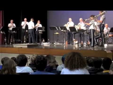 USAF Band of the West Brass in Blue Florida Tour Music Clinic