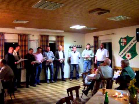 Geburtstagsständchen für Papas 60.