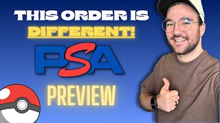 This PSA Submission Is Different! Pokemon ONLY PSA Preview