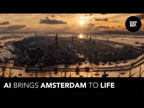 Amsterdam: 750 Years of Evolution Brought to Life with AI