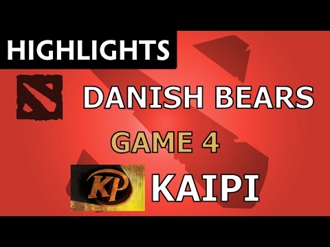 Danish Bears vs Kaipi [Game 4] WellPlay Invitational by VitalBet - Dota Highlights