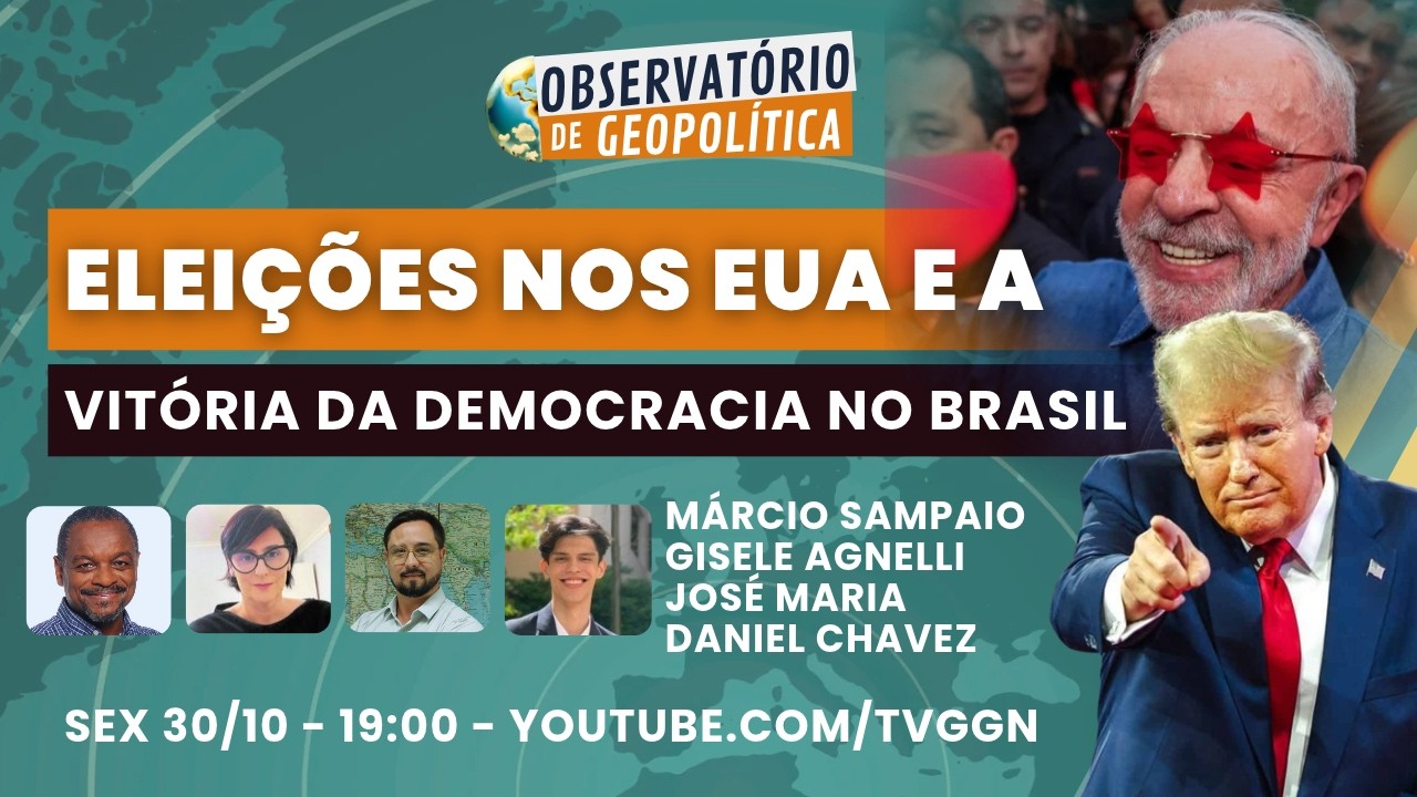 Eleições nos EUA e a vitória da democracia no Brasil | Observatório de Geopolítica - 30/10/26