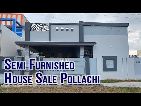 3 BHK Individual House  Semi Furnished Pollachi