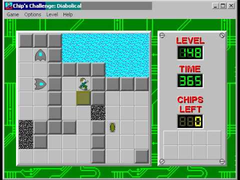 CCLP3 level 148 solution - 319 seconds