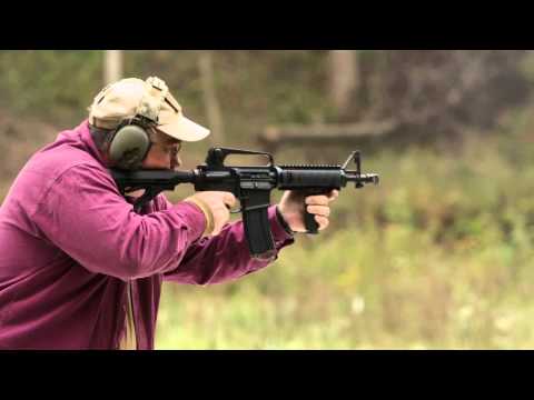 10.5" Full Auto 5.45x39 M-16 AR-15 Machinegun