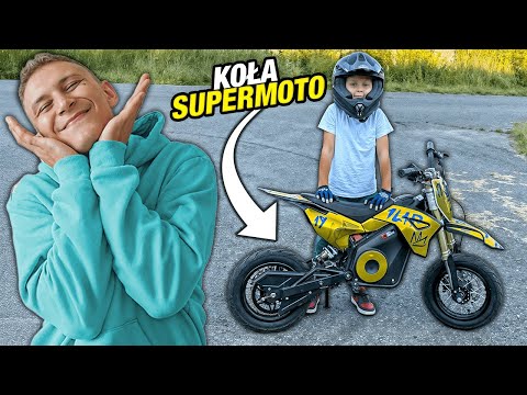 WE MADE A SUPERMOTO FOR MAXI