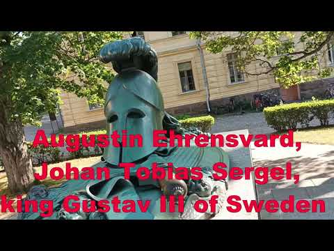 Helsinki: Suomenlinna Sveaborg:  A Tomb Of Augustin Ehrensvard Dominates A Great Courtyard Part 5/5