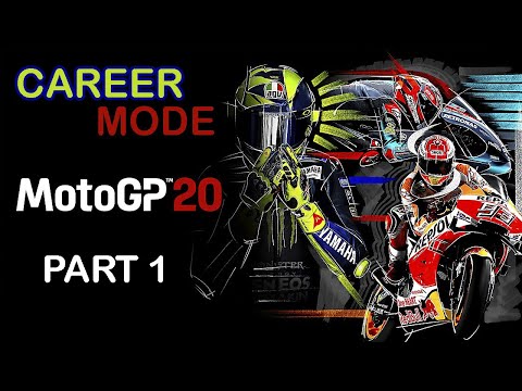 MotoGP 20 - Career Mode - Part 1 - Live Stream