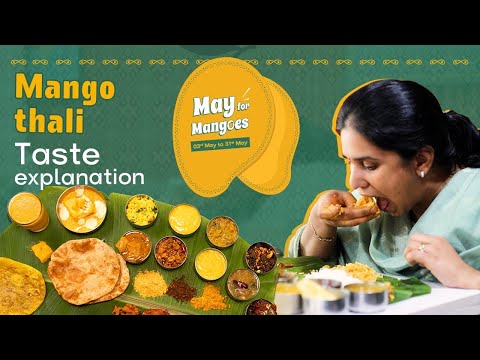 Full Video: Mango Tali Taste explanation Tweaking Veg Mango Thali after your feedback! Thank You.