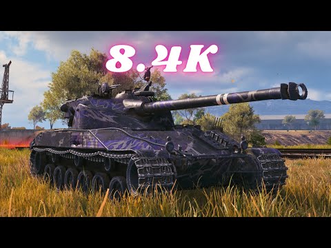 Bat.-Châtillon 25 t 8.4K Damage 8 Kills World of Tanks | WoT
