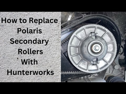 Hunterworks Polaris Secondary Clutch Roller Install (updated)
