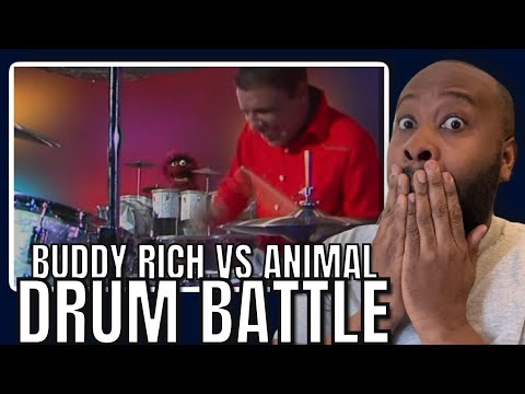 First Time Hearing | Buddy Rich VS Animal Drum Battle Reaction