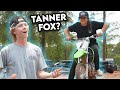 RIDING PIT BIKES WITH TANNER FOX