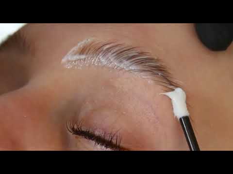 brow lamination without adhesive