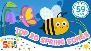 Top 20 Nature Songs! | Toddler Spring Season Fun at Preschool 🌷 | Super Simple’s 20th anniversary gameplay video by zkeffer, 59:20 duration