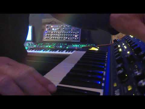 VERMONA DRM1mk3, NOVATION PEAK, KORG MODWAVE,   Roland system 8,  crave, moog sub37, strymon bigsky