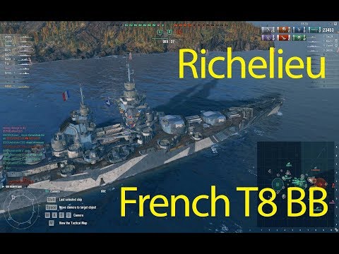 Richelieu - New French T8 BB - Super Dunkerque - World of Warships