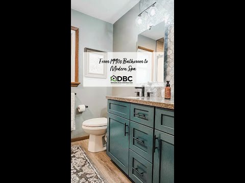 From 1990s Bathroom to Modern Spa ✨