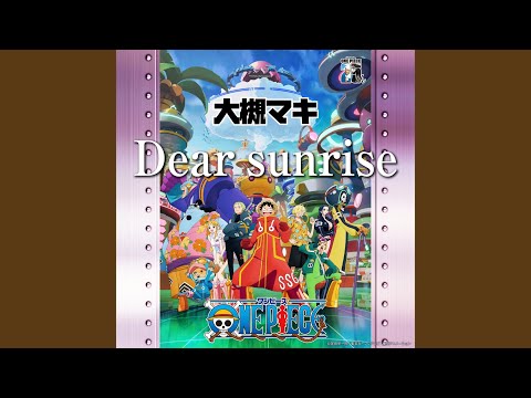 Dear sunrise