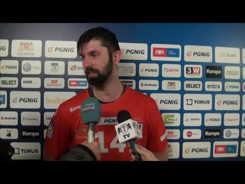 Torus Wybrzeże Gdańsk - Azoty Puławy 25:26 Michał Bednarek