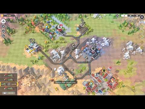 Train Valley 2 - Level 6: The Garden  (5 Stars)