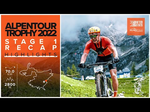 Alpen Tour Trophy 2022 Stage 1 Highlights with EN Commentary - 2022 06 23
