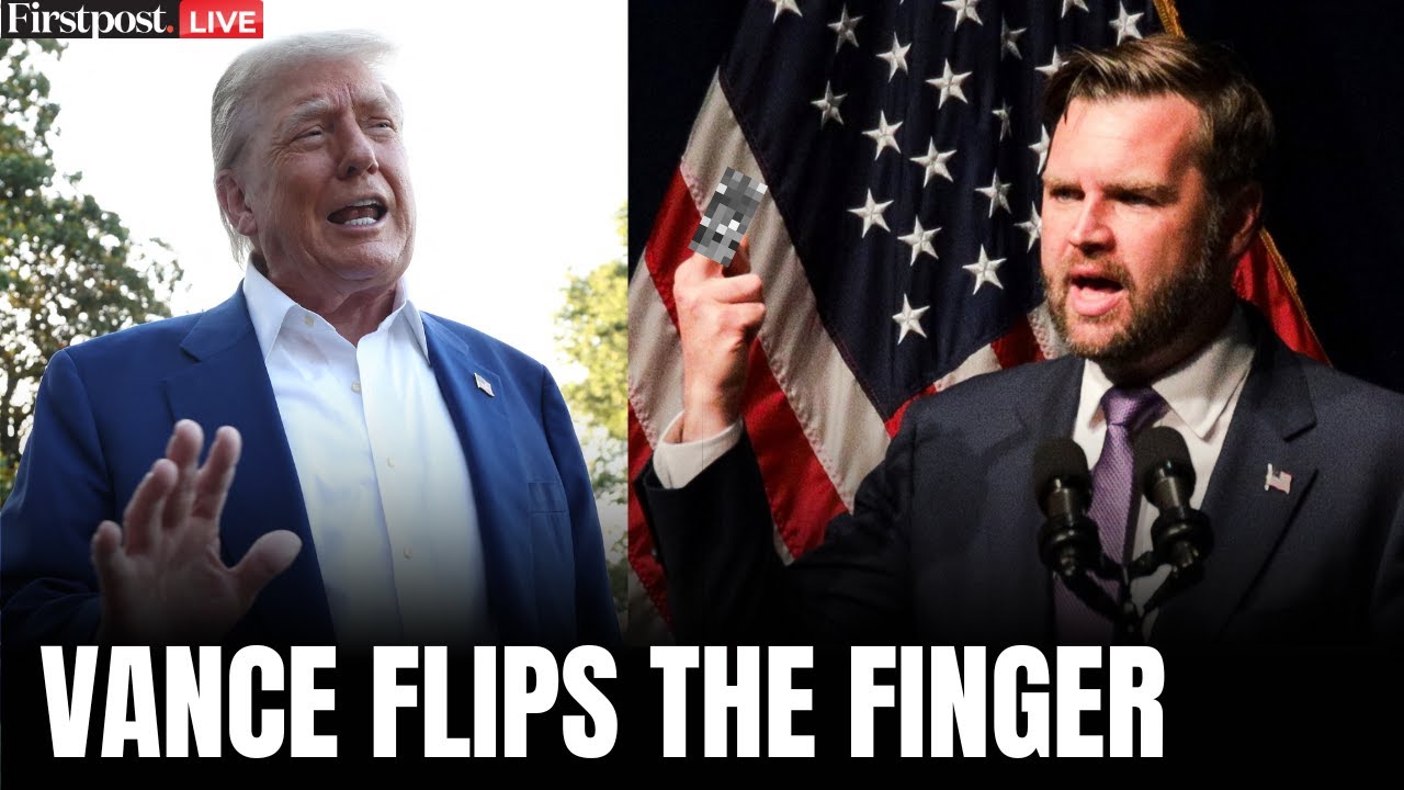 JD Vance LIVE: After Trump's "WTF" Remark, JD Vance Shows Middle Finger at Ohio Republican Dinner