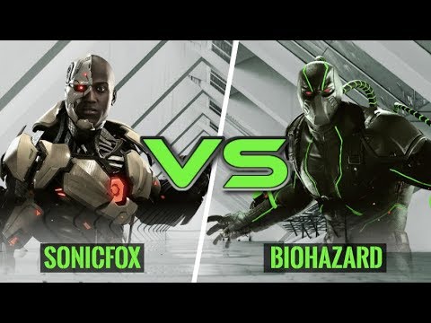 SONICFOX PLAYS BUFFED CYBORG! SonicFox (Cyborg) vs Biohazard (Bane)