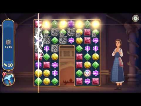 Beauty and the Beast Perfect Match Level 15 - NO BOOSTERS 👸👸👸