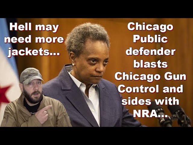 Chicago Public defender eviscerates Chicago Gun Control... and he presents an impressive case...