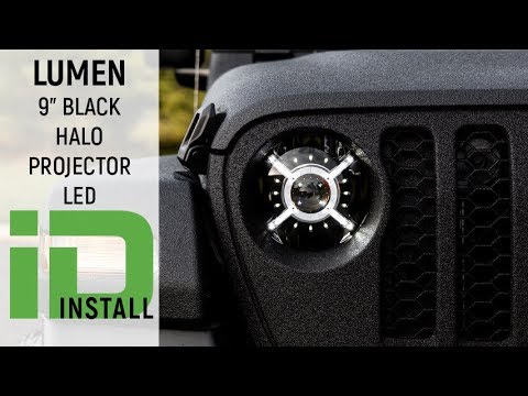 Lumen 9-inch Jeep LED Headlights Installation