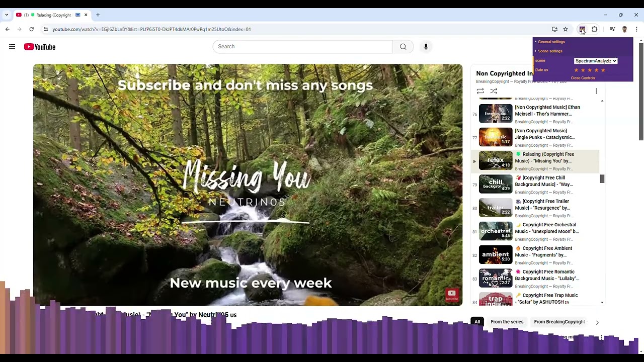 Music visualizer software YouTube