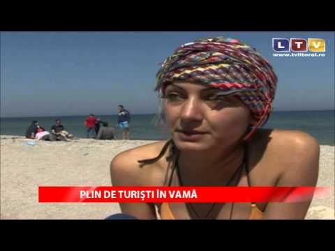 Plaja din Vama Veche a fost plină chiar înainte de 1 Mai - Litoral TV