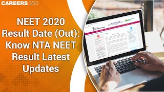 NEET 2020 Result Date (Out): Know NTA NEET result latest updates
