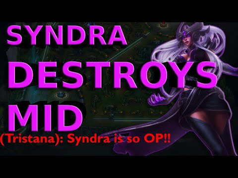 RANK 1 SYNDRA DESTROYS OP MID LANER (Syndra vs Tristana) - Trisend3