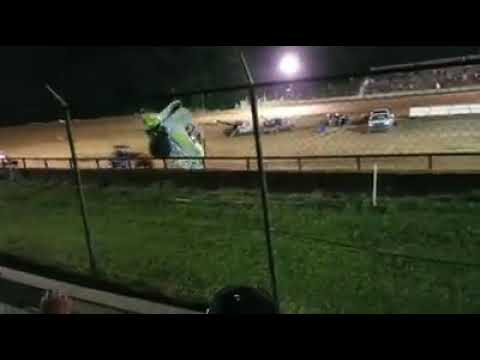 Wild Ride on the Rail. Sprint crash. Micro sprint