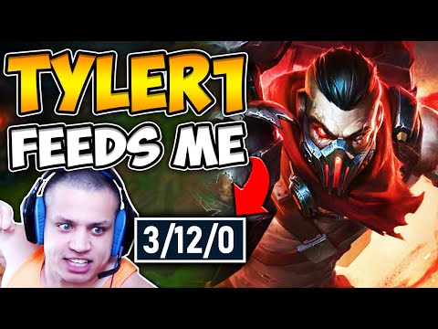 Tyler1 Feeds me 25 Mejais Stacks in Challenger Elo (good luck Tyler)