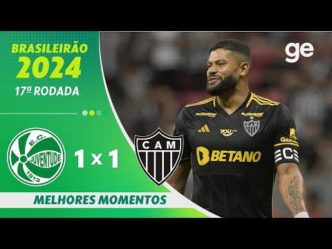 Gols e lances de Juventude-RS x Atlético Mineiro