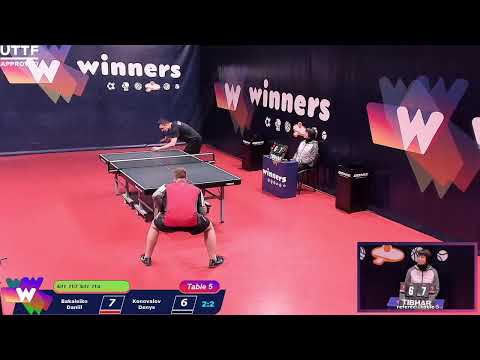 WINners League 20.10.2021 Bakaleiko D. - Konovalov D. 16:15