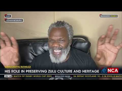 Mangosuthu Buthelezi Historian Mbuso Khoza pays tribute