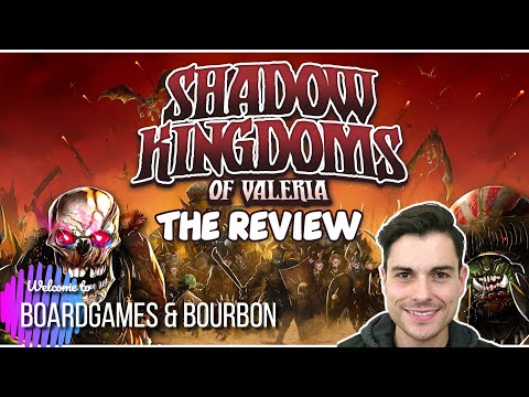 Shadow Kingdoms of Valeria: Independent Review, Multi & Solo Rules for this Euro Style Game