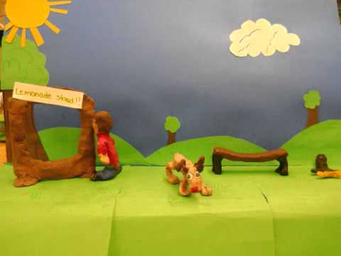 Putnam County JH - Illinois - Lemonade Claymation made in Art Class